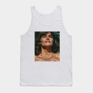 Pixel Art (Smiling woman) Tank Top